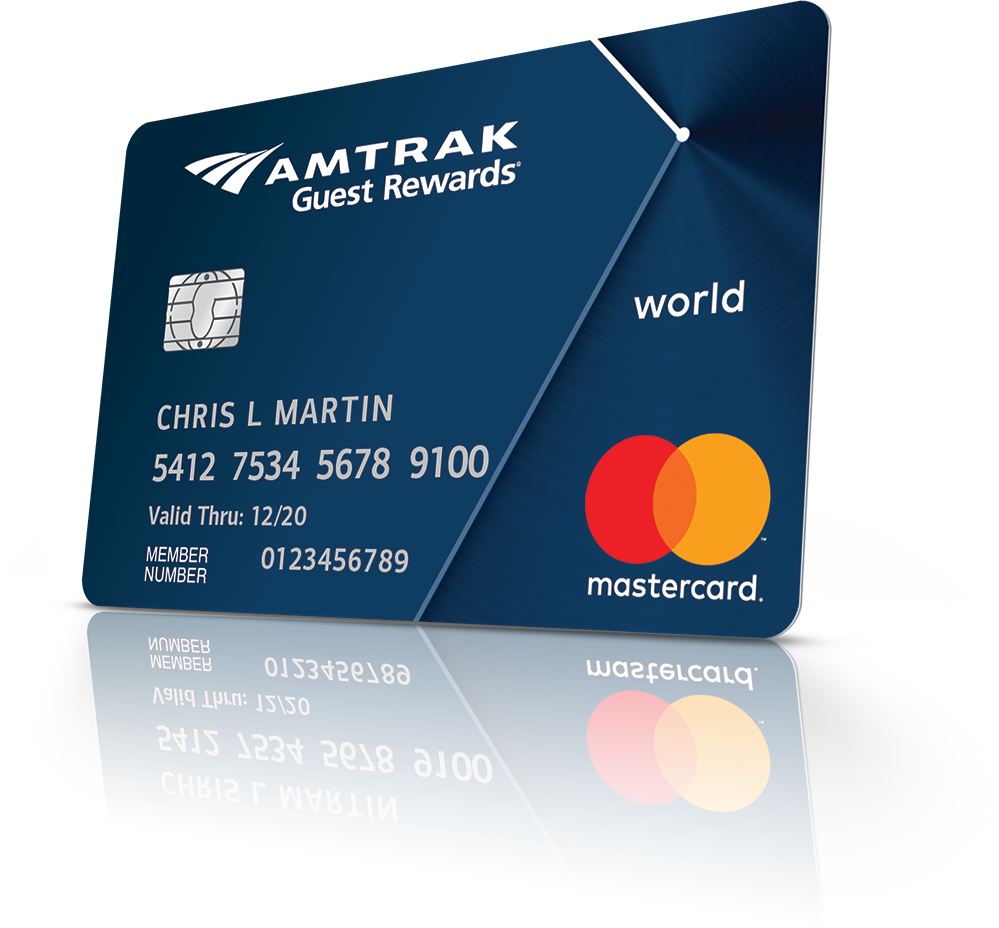 Amtrak Rewards Points Chart