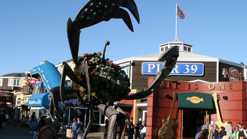 Fisherman's Wharf (en el Muelle 39), San Francisco, California