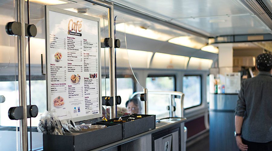 Amtrak Meals, Dining & Munchies