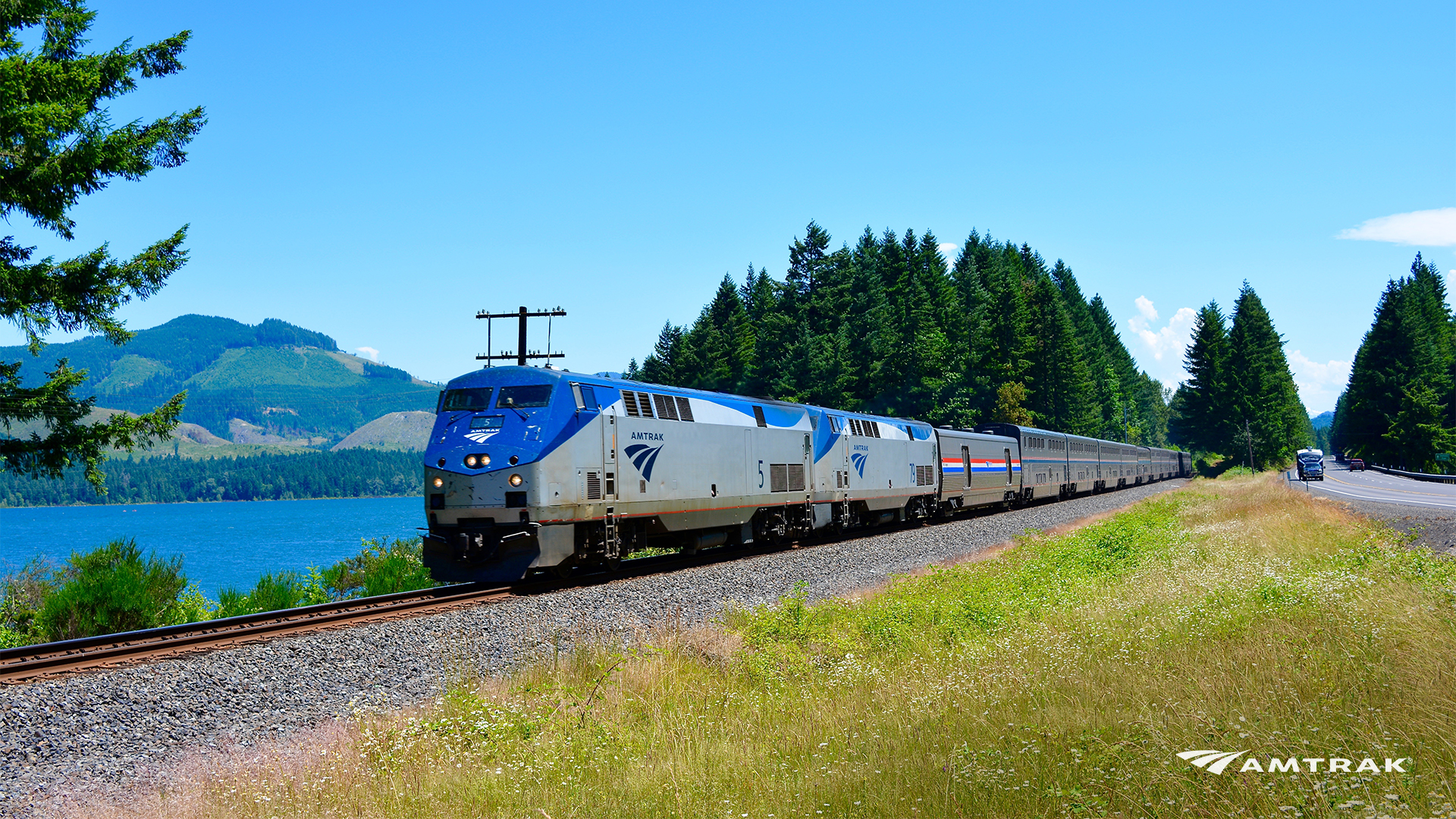 Amtrak Zoom Virtual Backgrounds | Amtrak