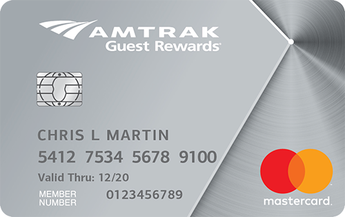 Card Image: Amtrak Guest Rewards Platinum Mastercard