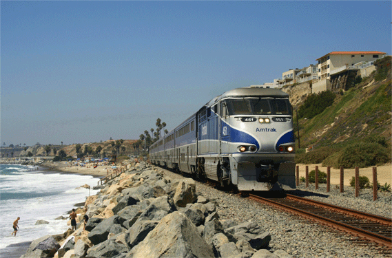 advantages of rail travel