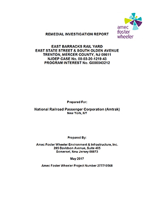 Informe de Investigación Correctiva - Instalación Ferroviaria de East Barracks ​​​