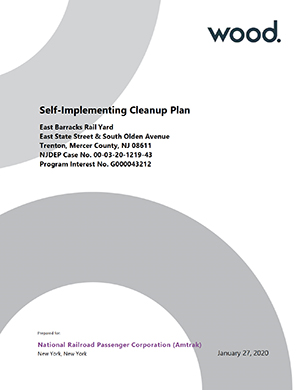 Self-Implementing Cleanup Plan - East Barracks Rail Yard