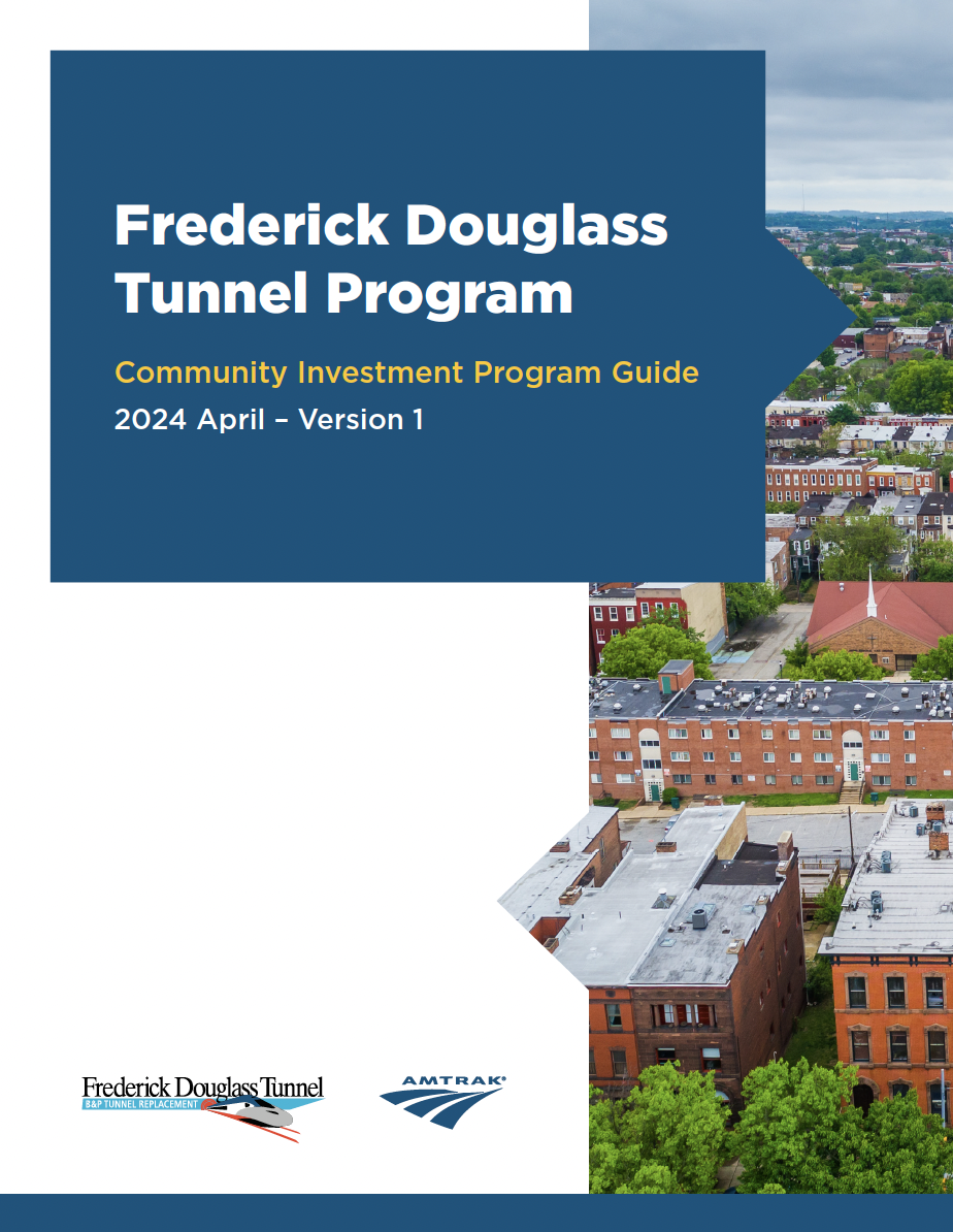 Guía del Programa de Inversión Comunitaria del Túnel Frederick Douglass