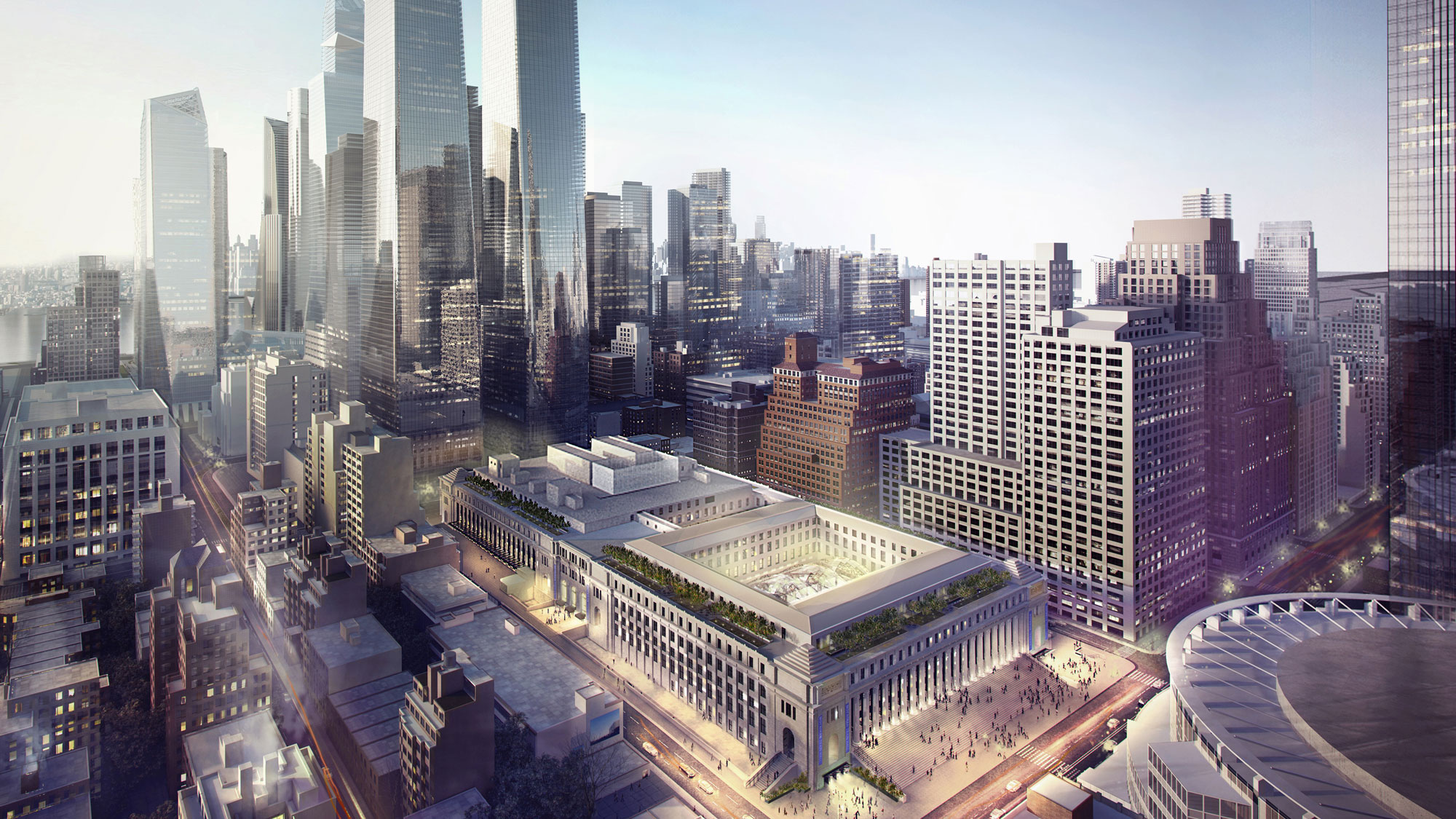 Moynihan Train Hall Amtrak