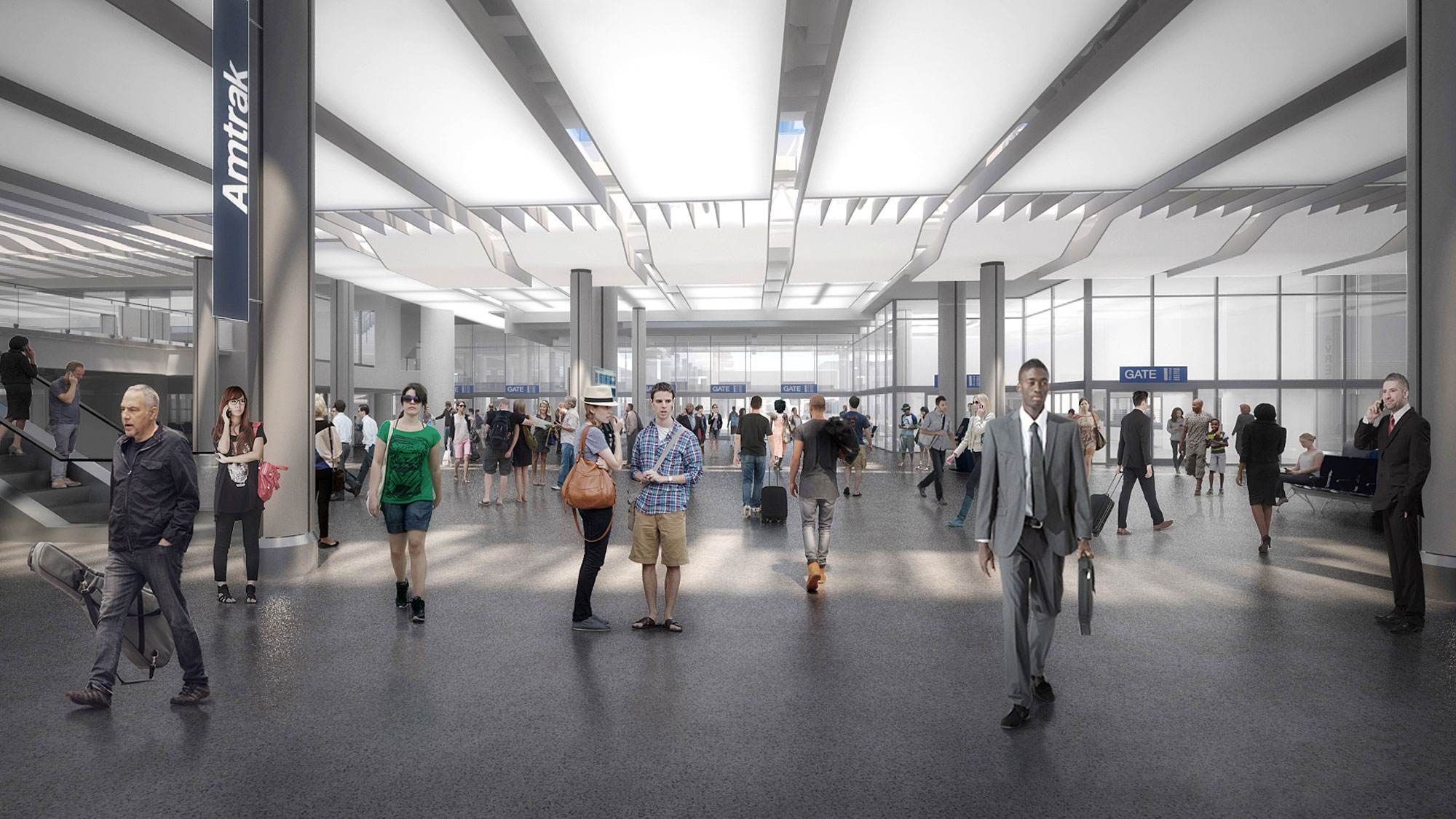  Modernisation de la salle des pas perdus à l’Union Station de Washington
