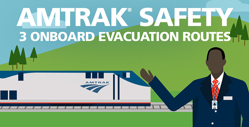 Where to Go: Onboard Evacuation Routes