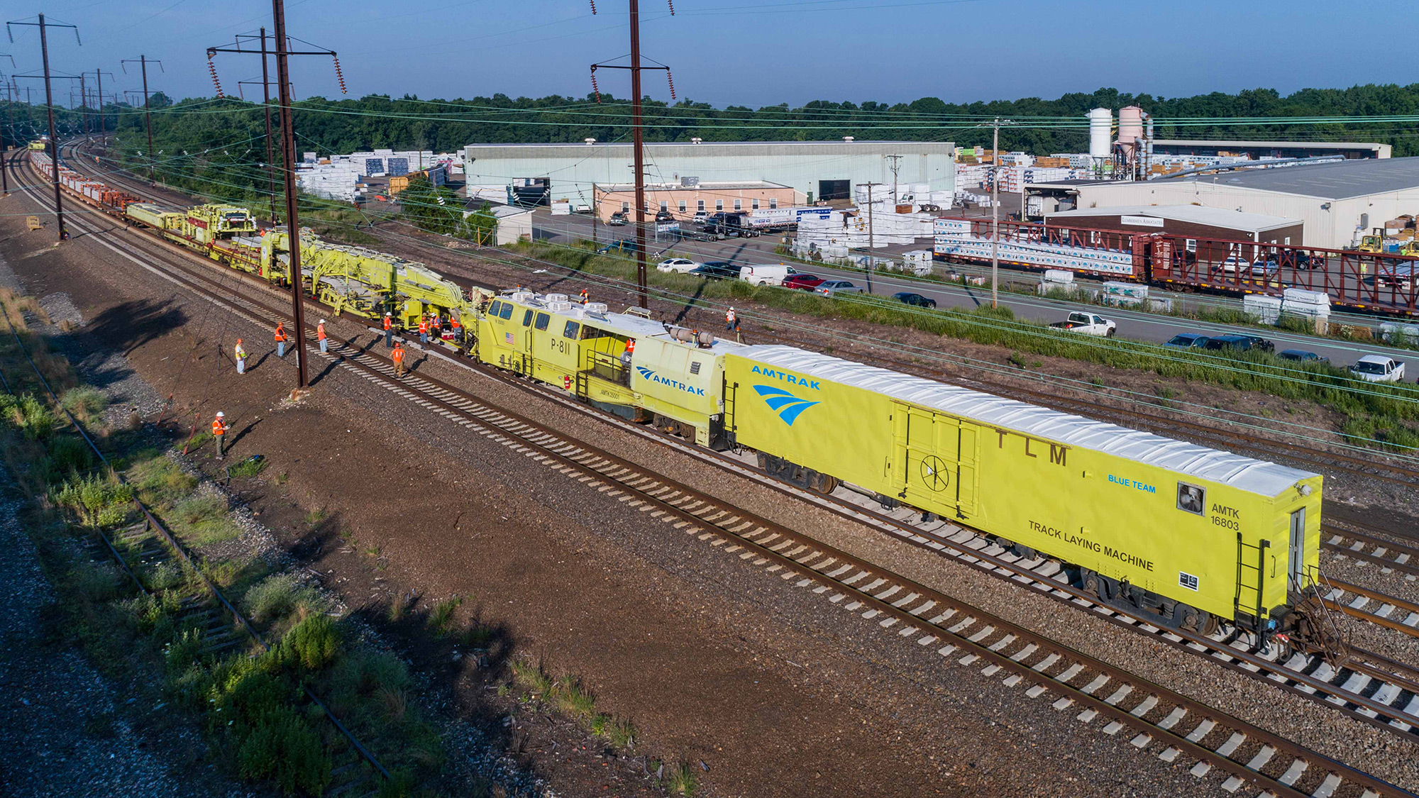 Améliorations à l'infrastructure des trains à grande vitesse de nouvelle génération