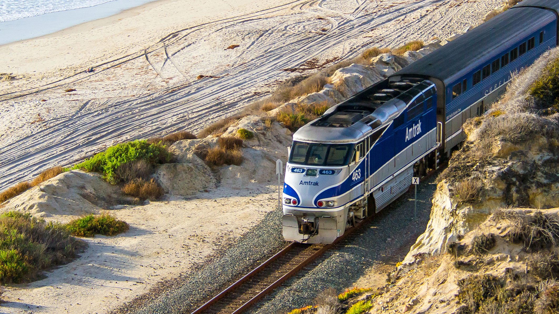 Pacific Surfliner Train Amtrak