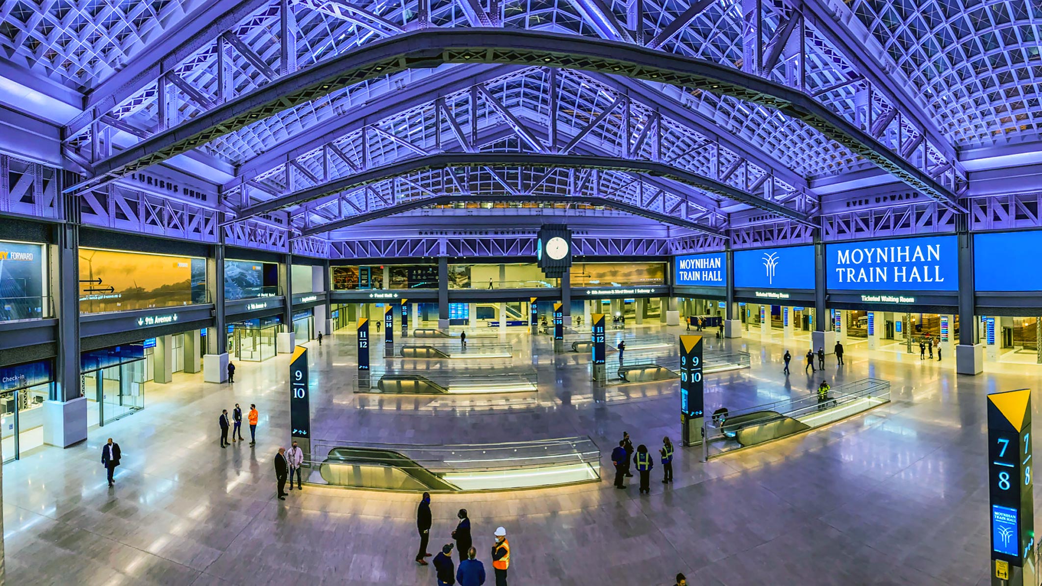 New York NY Moynihan Train Hall NYP Amtrak