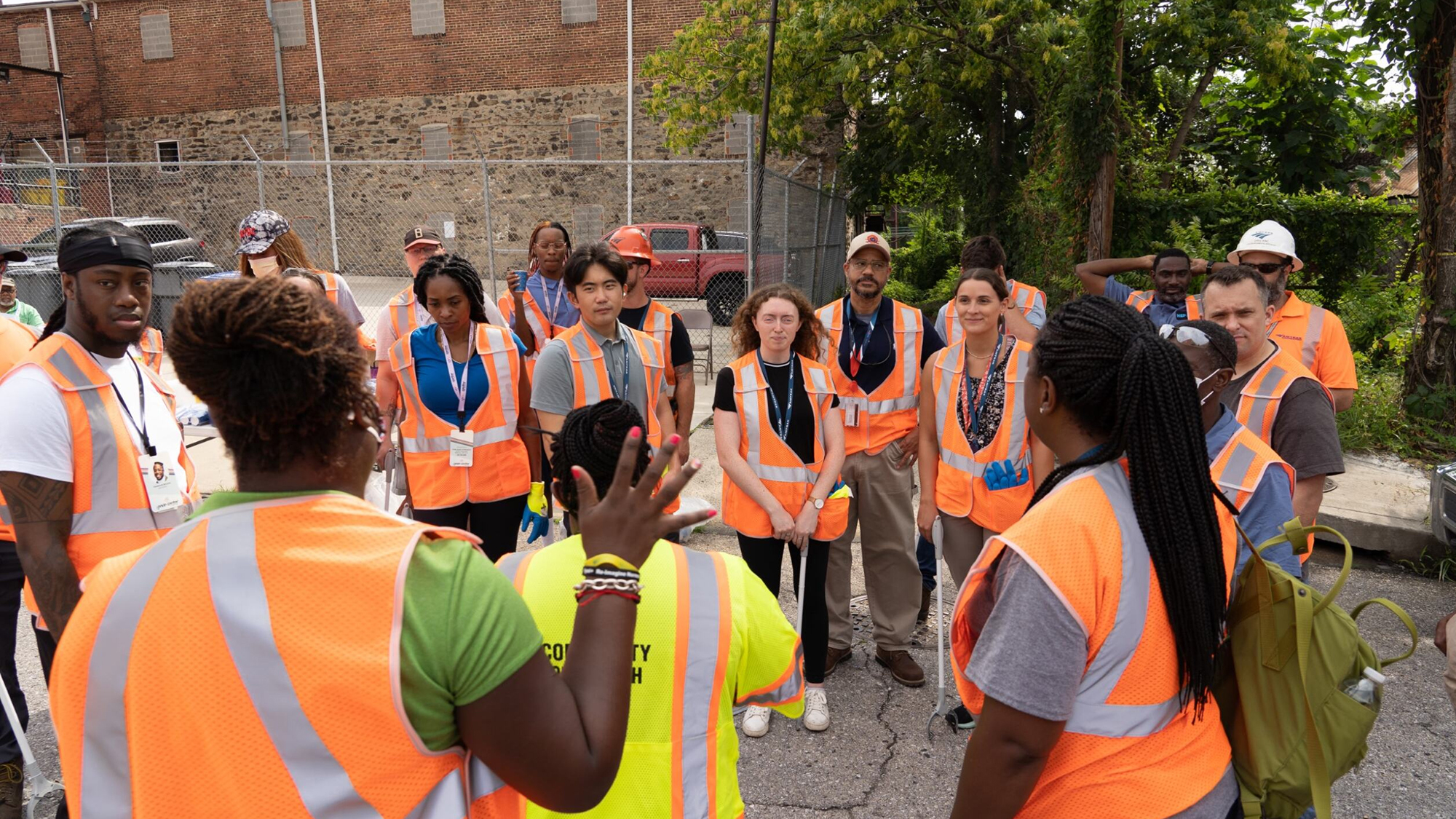 Baltimore community clean up (7.18.2022)