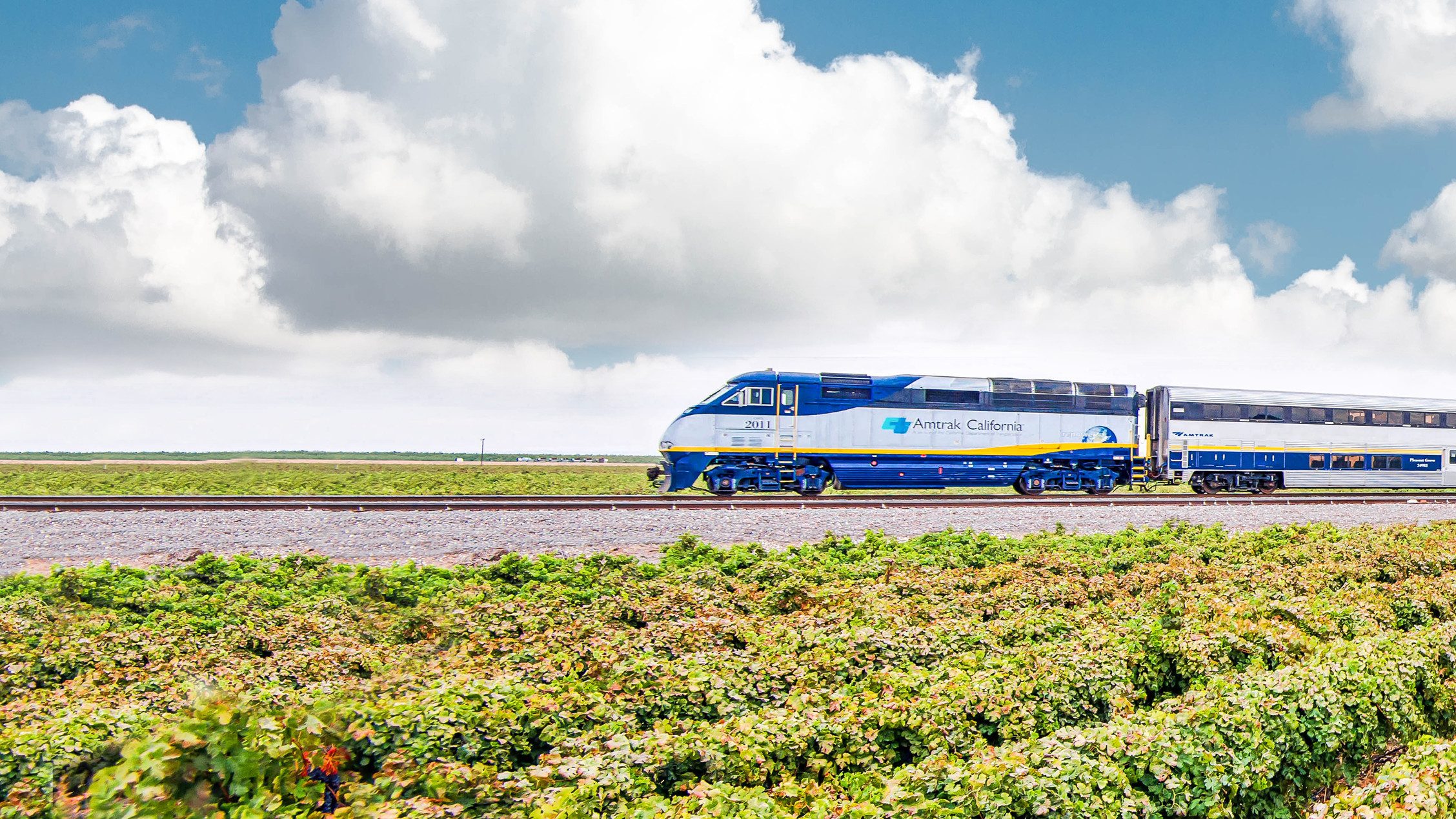 Train San Joaquin d’Amtrak