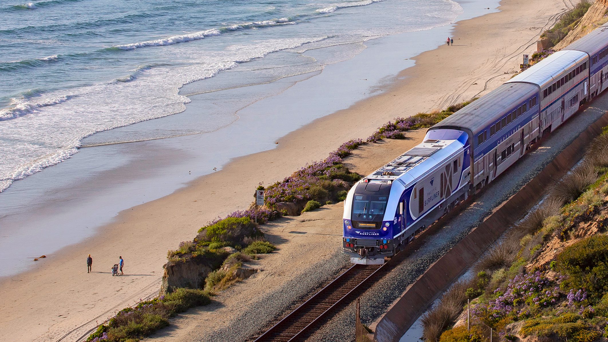 Pacific Surfliner Train Amtrak