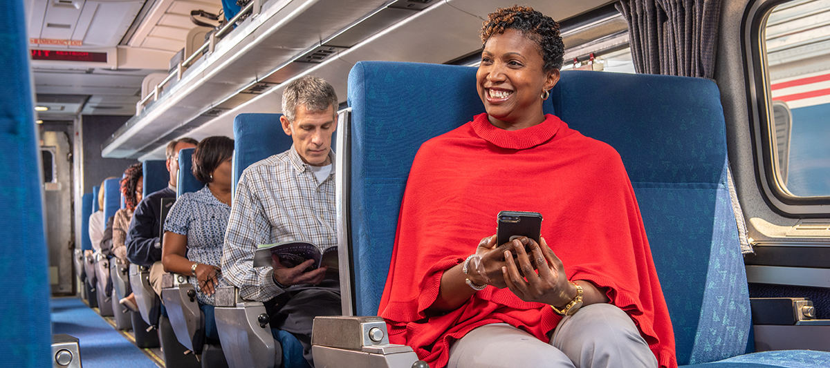 Rabais gouvernemental fédéral sur un voyage en train