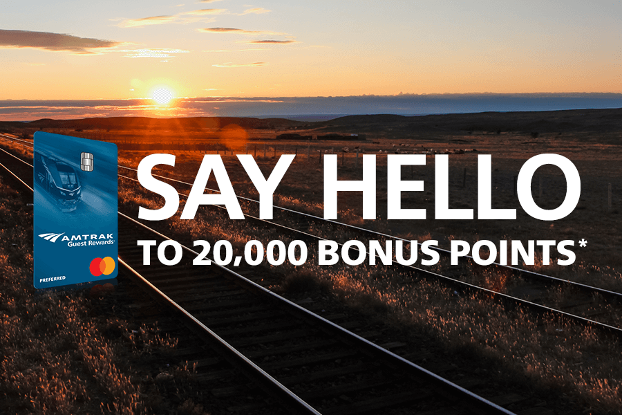 Sunset Train tracks FNBO Card 20k Offer