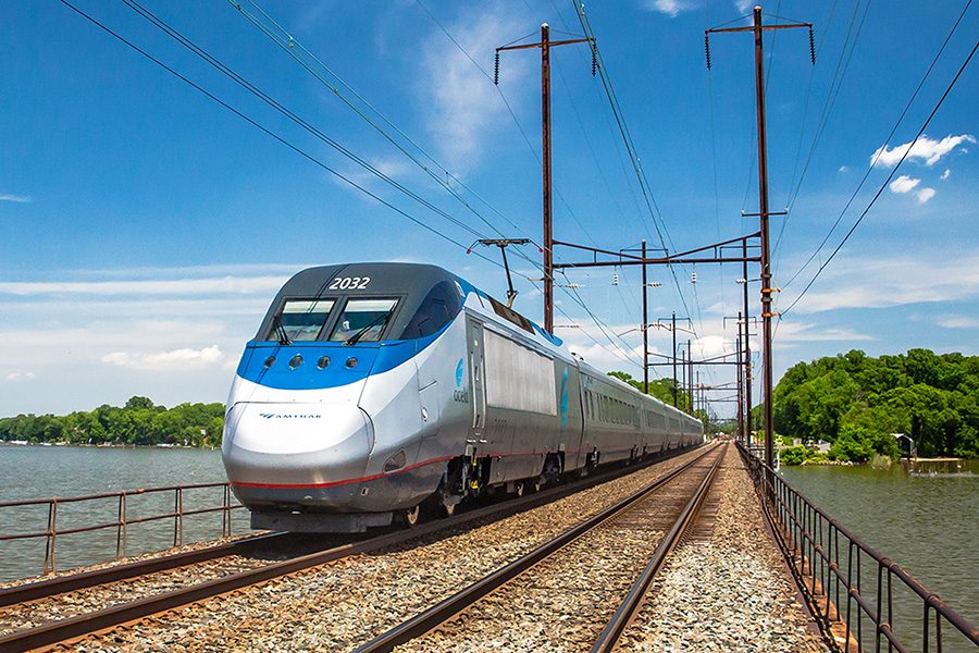 new jersey to washington dc train