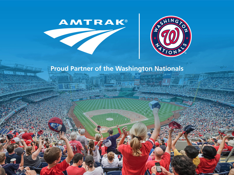 Amtrak Wizards Partner Promotion