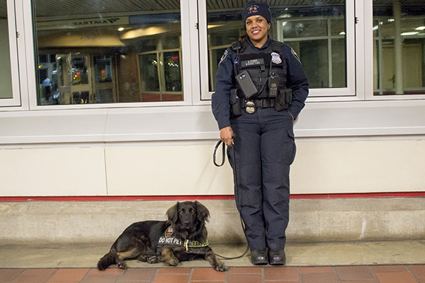Amtrak K9警官