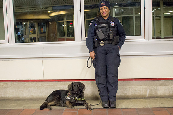 Amtrak K9 Officer