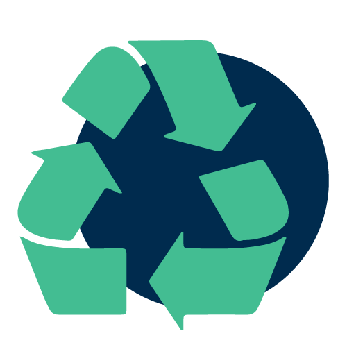 ícono de reciclaje