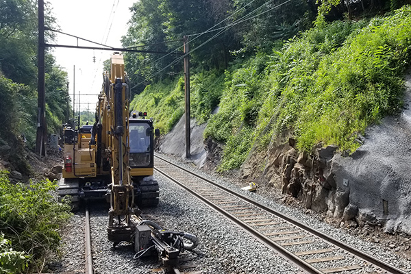 Stabilisation de la pente