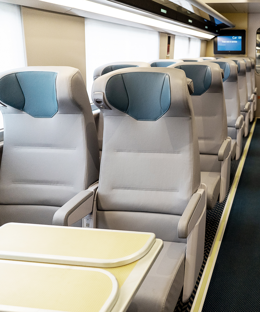 Asientos del NextGen Acela